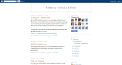 Desktop Screenshot of phm09challenge.blogspot.com