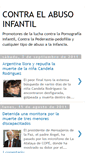 Mobile Screenshot of contra-el-abuso-infantil.blogspot.com
