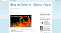 Desktop Screenshot of ciclistavirtual.blogspot.com