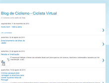 Tablet Screenshot of ciclistavirtual.blogspot.com