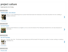 Tablet Screenshot of projectculture.blogspot.com