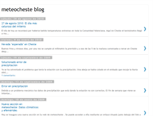 Tablet Screenshot of meteocheste.blogspot.com