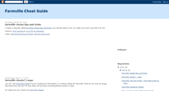 Desktop Screenshot of farmville-guide-perfect.blogspot.com