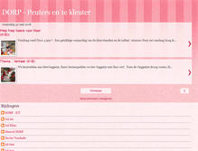 Tablet Screenshot of dorp-kleuter1.blogspot.com