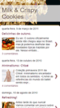Mobile Screenshot of milkandcrispycookies.blogspot.com