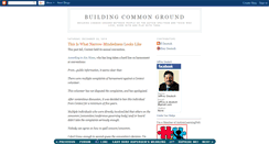 Desktop Screenshot of buildingcommonground.blogspot.com