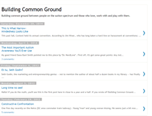 Tablet Screenshot of buildingcommonground.blogspot.com