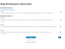 Tablet Screenshot of matematikakelas8.blogspot.com