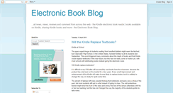 Desktop Screenshot of electronic-book-blog.blogspot.com