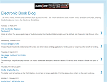 Tablet Screenshot of electronic-book-blog.blogspot.com