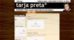 Desktop Screenshot of blogtarjapreta.blogspot.com