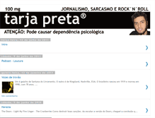 Tablet Screenshot of blogtarjapreta.blogspot.com