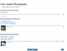 Tablet Screenshot of colejosephphotography.blogspot.com