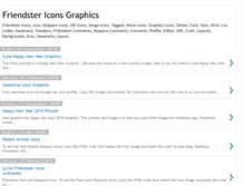 Tablet Screenshot of friendster-icons.blogspot.com