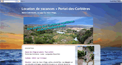 Desktop Screenshot of porteldescorbieres-location.blogspot.com