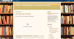 Desktop Screenshot of 4hanshaw.blogspot.com