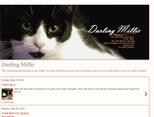 Tablet Screenshot of darlingmillie.blogspot.com