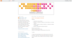 Desktop Screenshot of ensinocriativo.blogspot.com