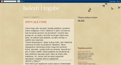 Desktop Screenshot of bolestitegobe.blogspot.com