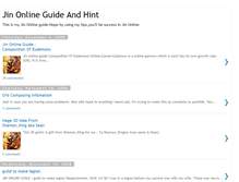 Tablet Screenshot of jinonline-evozint.blogspot.com