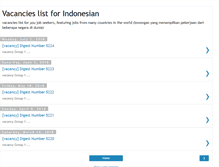 Tablet Screenshot of lowongan-job.blogspot.com