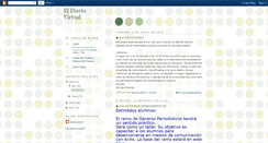 Desktop Screenshot of diariovirtualsek.blogspot.com