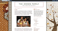 Desktop Screenshot of mikeandtrinajensen.blogspot.com