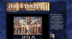 Desktop Screenshot of jesustekton.blogspot.com