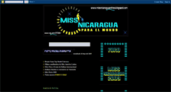 Desktop Screenshot of missnicaraguaenlinea.blogspot.com