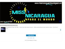 Tablet Screenshot of missnicaraguaenlinea.blogspot.com