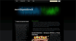 Desktop Screenshot of meridapunkrockacademy.blogspot.com