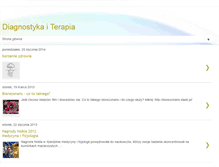 Tablet Screenshot of diagnostykaiterapia.blogspot.com