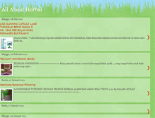 Tablet Screenshot of herbalalgaespirulina.blogspot.com