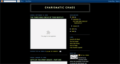 Desktop Screenshot of charismaticchaos.blogspot.com