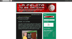 Desktop Screenshot of lapelotanosemanchaweb.blogspot.com