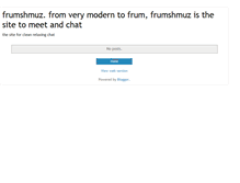 Tablet Screenshot of frumshmuz.blogspot.com