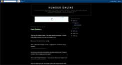 Desktop Screenshot of humouronline.blogspot.com