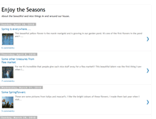 Tablet Screenshot of enjoytheseasons.blogspot.com