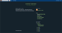 Desktop Screenshot of covetmusic.blogspot.com