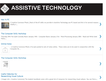Tablet Screenshot of ncadassistivetechnology.blogspot.com