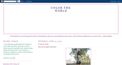 Desktop Screenshot of colortheworldhappy.blogspot.com