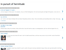 Tablet Screenshot of inpursuitofhermitude.blogspot.com