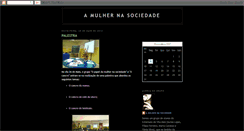 Desktop Screenshot of amulhernasociedade.blogspot.com