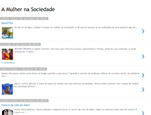 Tablet Screenshot of amulhernasociedade.blogspot.com