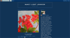 Desktop Screenshot of nancylightjohnson.blogspot.com