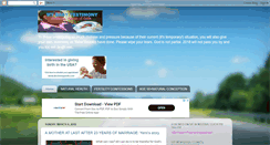 Desktop Screenshot of mybabytestimony.blogspot.com