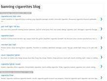 Tablet Screenshot of banningcigarettesblog.blogspot.com