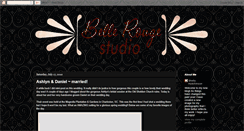 Desktop Screenshot of bellerougestudio.blogspot.com