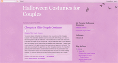 Desktop Screenshot of halloweencouplescostumes.blogspot.com