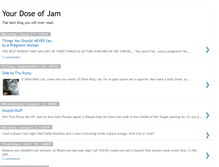 Tablet Screenshot of doseofjam.blogspot.com